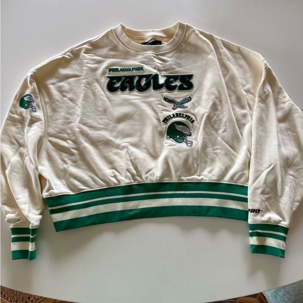 NFL PHILADELPHIA EAGLES RETRO CLASSIC WOMEN'S CREWNECK
